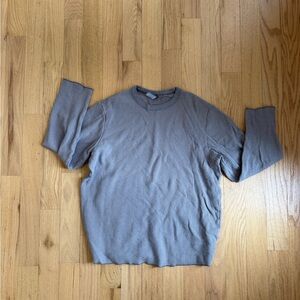 Skims Waffle Long Sleeve Shirt